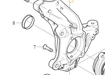 VOLVO XC40 przednia lewa zwrotnica OE 32221856