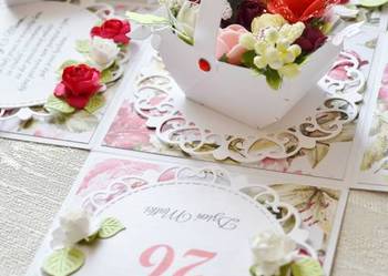 Kartka w pudełku exploding box na Dzień Mamy Kartka w pudełku exploding box na Dzień Mamy