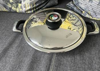 Patelnia grilowa Zepter z pokrywką bdb
