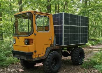 Wózek platformowy elektryczny WNA 1320 z kabiną