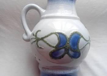 Dzbanek fat Lava, Strehla - DDR, nr 9003, sygnowany.