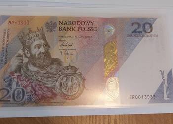 20 zł - Tysiąclecie koronacji Bolesława Chrobrego - banknot kolekcjonerski
