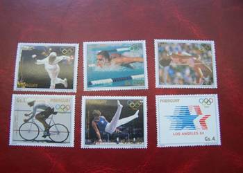 Paragwaj 1984 MNH Sport Olimpiada Los Angeles 84
