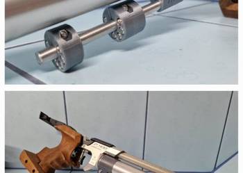 Belka z obciążnikami do pistoletów PCP CO2 Walther Morini SAM FWB