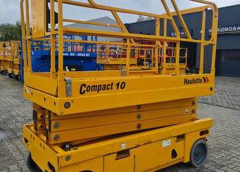 Podnośnik nożycowy Haulotte Compact 10, rok 2014, wys. rob. 10m,