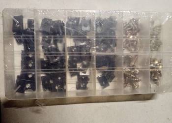 zestaw wkrętów i podkładek do karoserii 170el.