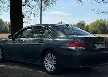 2003 BMW E65 730D M57, fotele komforty z masażem.