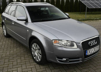 Audi A4 2,0b DUDKI11 Serwis,Klimatronic 2 str.Hak,Navi,kredyt.GWARANCJA B7…
