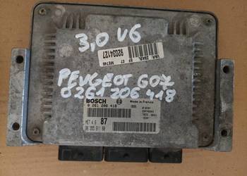 PEUGEOT 607 3,0 V6 komputer sterownik 0261206418