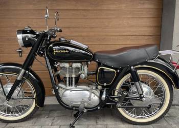 Motocykl Junak  zarejestrowany stan kolekcjonerski
