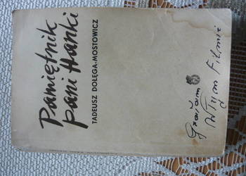 Książka Pamiętnik Pani Hanki