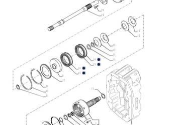 Zestaw 5198796 Puma Optum Terrus CVT T7 New Holland CNH