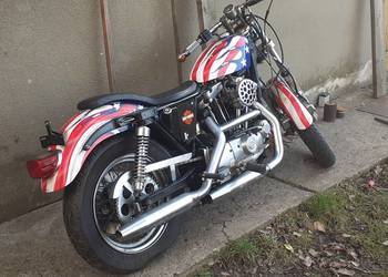 HARLEY IRONHEAD SPORTSTER  RURY WYDECH KOLANKA UKŁAD WYDECHOWY