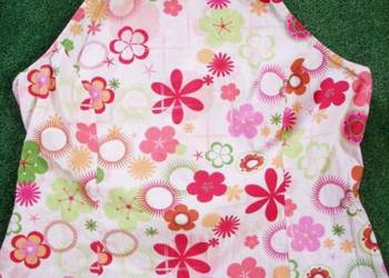 DEBENHAMS Bawełniana bluzka Lato 46 Kwiaty