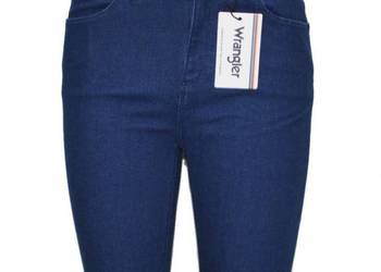 Damskie jeansy Wrangler High Skinny - rurki - nowe oryg. W29/L32