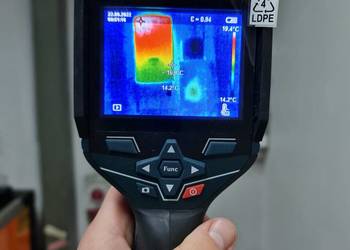 Kamera termowizyjna BOSCH GTC400C-wynajem Fotowoltaika, CO