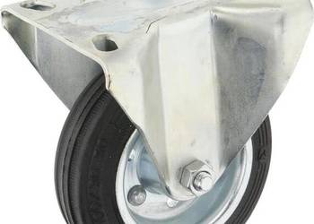 Koło stałe metalowo gumowe Ø 100x30 mm podstawa montażowa: 100x85 mm nośno…