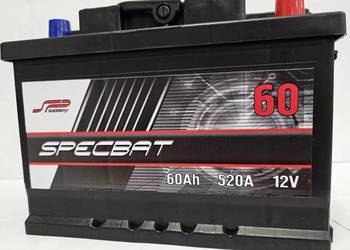 Akumulator 60Ah 520A SPECBAT  PRAWY PLUS