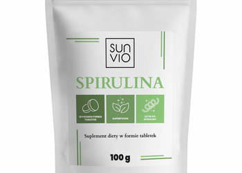 SunVio Spirulina tabletki (400 tabletek - 100g)