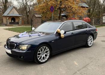 Wynajem BMW 750Li do ślubu i na wesele !