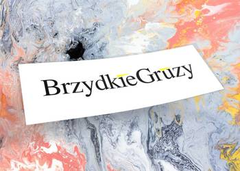 Naklejka BRZYDKIE GRUZY 20 x 6,5 cm drift slap jdm #1