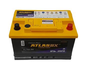 Akumulator ATLAS 74Ah 750A P+ LB3