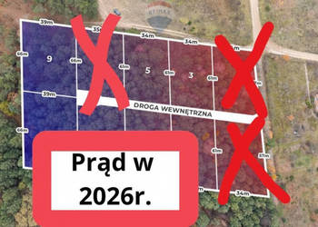 Działki pod duży dom - ODLICZ VAT -23%, bez PCC