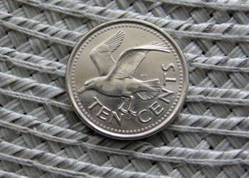 Barbados 10 Cent 2017r - Ładna