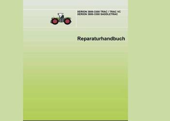 Claas Xerion 3300, 3400, 3500, 3600, 3700, 3800 inst. napraw