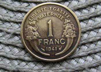 Francja 1 Frank 1941r