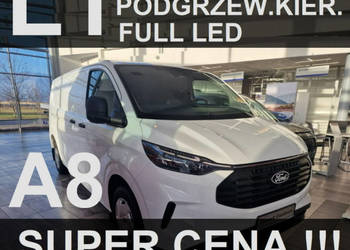 Ford Transit Custom Automat 136KM L1 Full LED Kamera Czujniki Dostępny od …