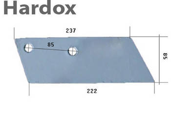 Dłuto 100hektarów HARDOX 85206/L części do pługa OVERUM