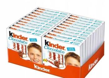 KINDER CHOCOLATE Batoniki Z Mlecznej Czekolady 50G 1KG