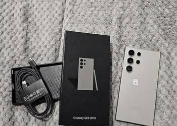 Telefon Samsung Galaxy S24 Ultra 256GB - Tytan - Stan BDB! Gwarancja