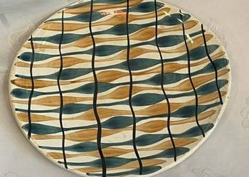 Włocławek Pikasiak PRL – Talerz Ceramiczny Polski Modernizm New Look