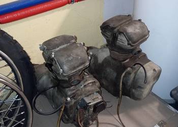 Dwa silniki Simson Awo Tourist