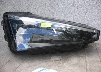 657941016A Reflektor lampa prawa LED do Skoda Scala; ORYGINAŁ.