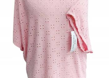 Bluzka damska plus size wyszywana ażurowa biust 150cm