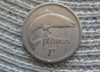 Irlandia 2 Szylingi ( Floren ) 1963r