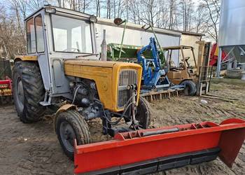 Ciągnik Ursus C-360 Pług do śniegu Odśnieżarka