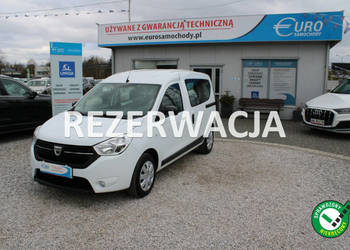 Dacia Dokker 1.5LAUREATE Netto 25934PLN 90HP F-vat Salon Polska