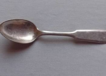Platerowana łyżeczka Norblin Plaque, z początku XX w.