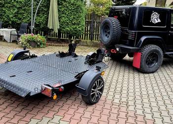 Przyczepka na motocykle rowery