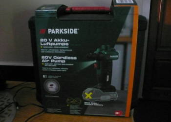 Pompka ,kompresor aukumulatorowa Parkside 20V