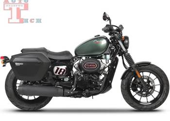 KUFRY BOCZNE STELAŻ KPL.Hyosung GV125 Aquila 18-23  SHAD