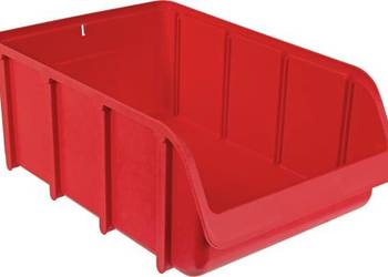 Pojemnik warsztatowy, 315x495x185 mm, czerwony polipropylenowy, Linbin no.…
