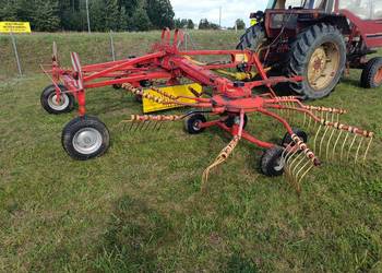 Zgrabiarka Niemeyer RS 730 podwójna do środka Krone Claas Lely