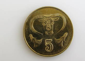 Moneta 5 centów  2004 ( Cypr )