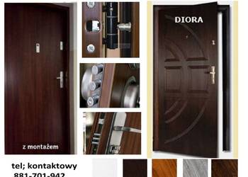 Drzwi wejściowe zewnętrzne drewniane i metalowe antywłamaniowe