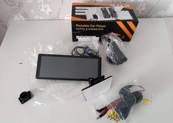 Stacja multimedialna car Play rejestrator trasy kamera cofania